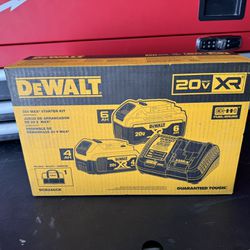 DEWALT 20V MAX XR Premium Lithium-Ion 6.0Ah and 4.0Ah Starter Kit