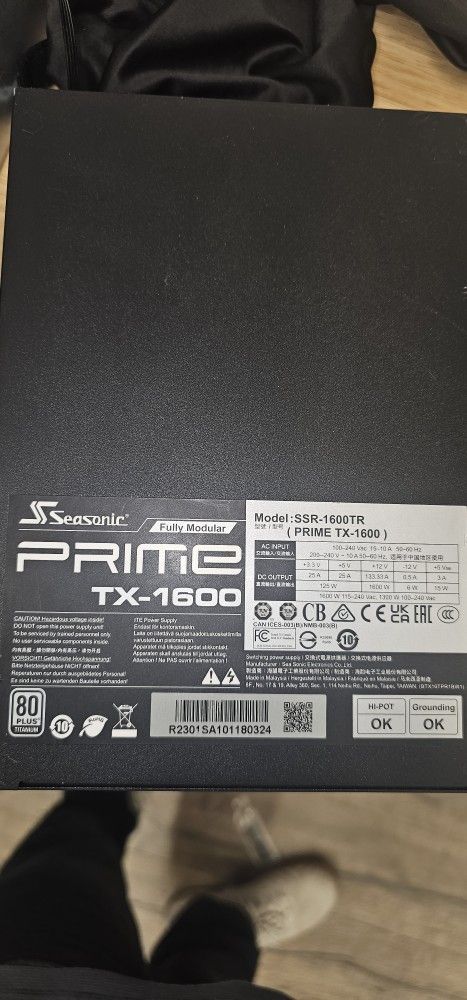 1600 PSU Seasonic