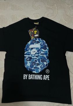 Bape blue camo T shirts