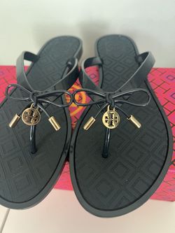 Tory Burch Michaela Bow Jelly Sandals