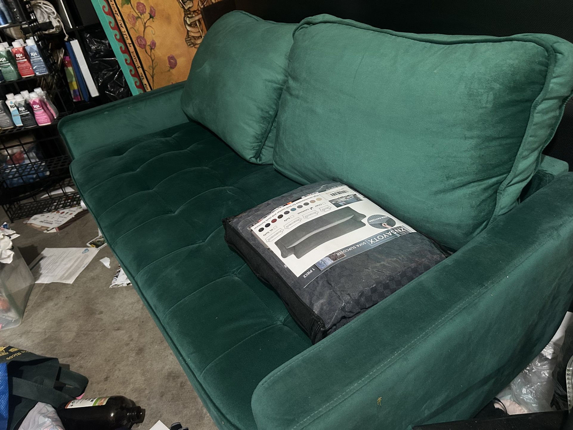 Sofa Emerald Green 