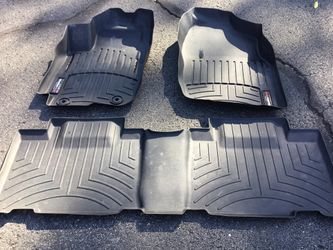 Major MarkWeatherTech Car Mats for Toyota RAV4–LIKE NEW-fits 2013-2018-Fits Car Like A Glove. Front And Back 