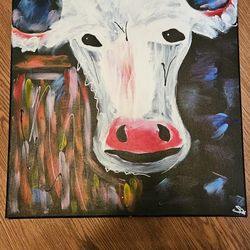 Cow Canvas