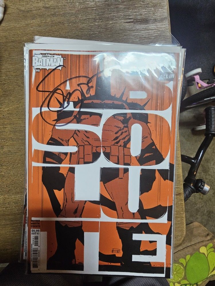Absolute Batman 8 Signed