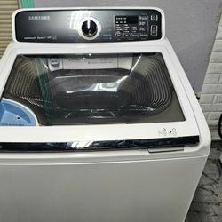 Great Working Super Capacity Agitator Less Samsung Washer 