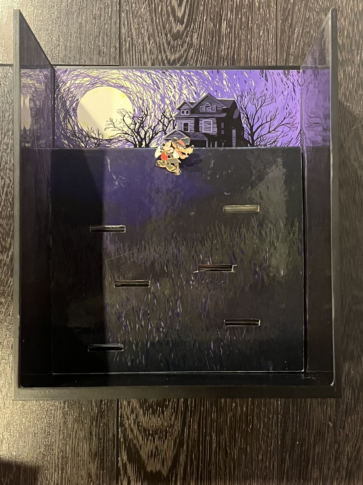 Disney Haunted Mansion Halloween Limited Edition Store Display with Mickey Pin