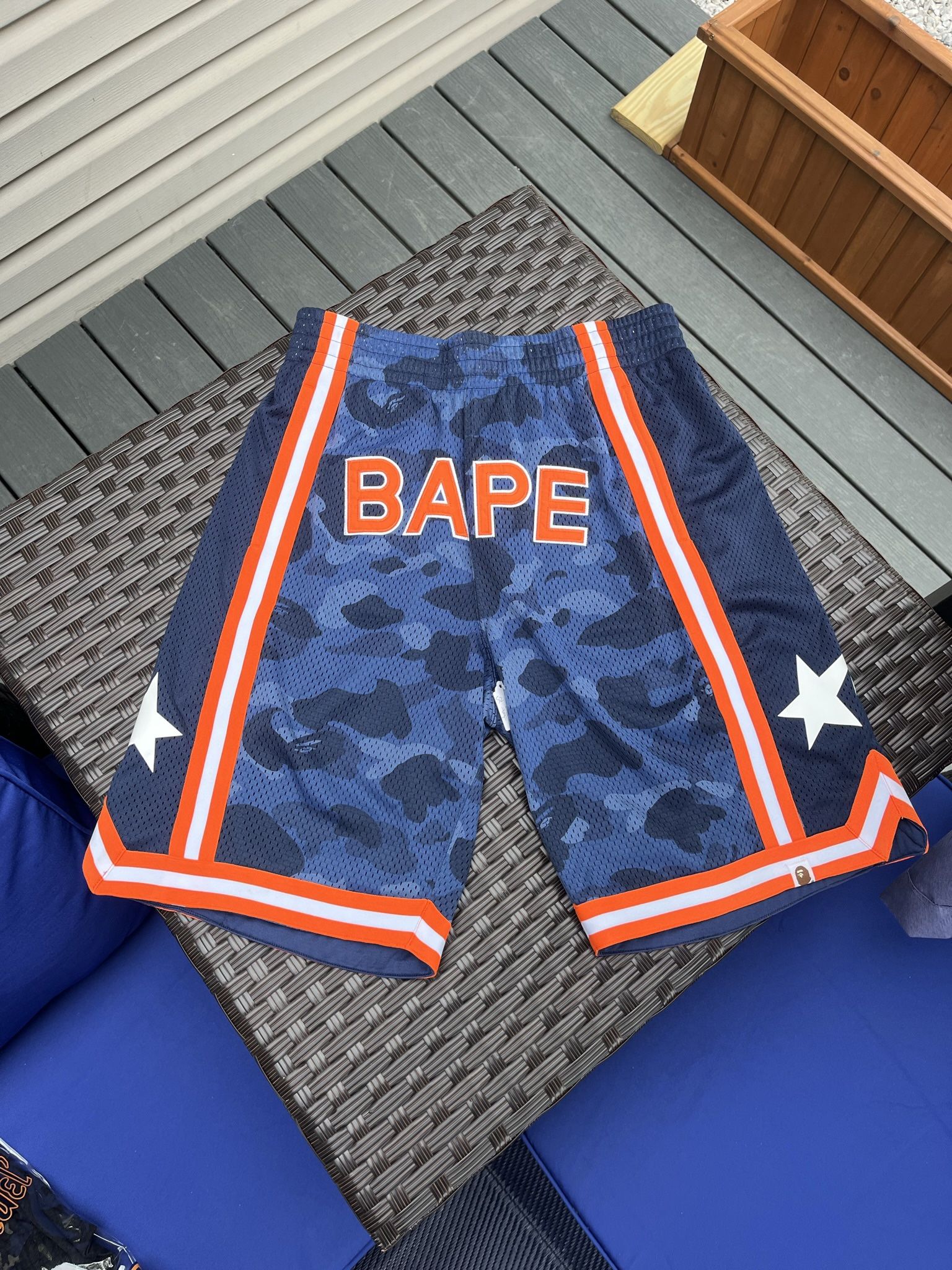 BAPE Color camo Wide shorts Brand New size Large $140