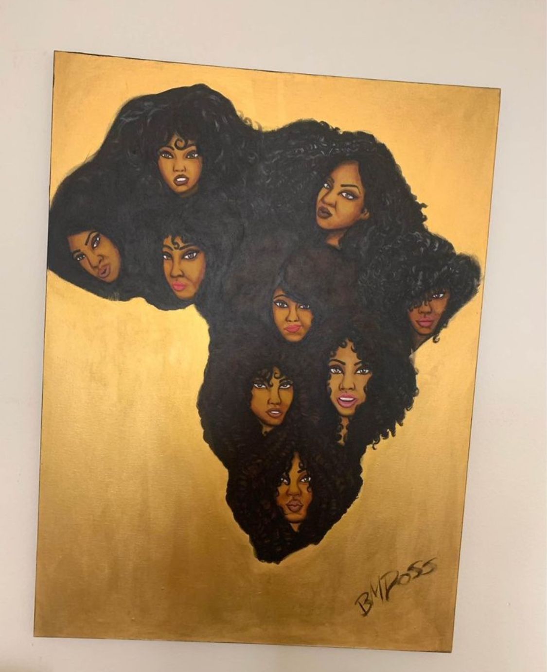 30X30 Africa Painting