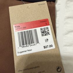 New girls Size L Nike pro shorts 