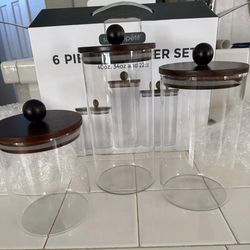 Glass Canister Set