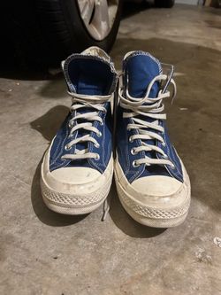 Comme De Garcon Blue Converse