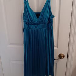 Blue Cocktail Dress 