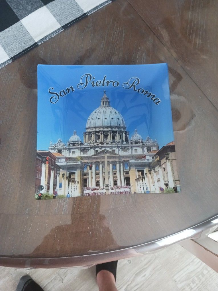 Glass Plate ROMA DECORATOR 