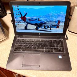 HP ZBook 15U i7 G3 1TB Windows Pro Work Station Laptop