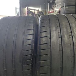 315/30ZR21 MICHELIN PILOT SPORT 4S PAIR OF TIRES 