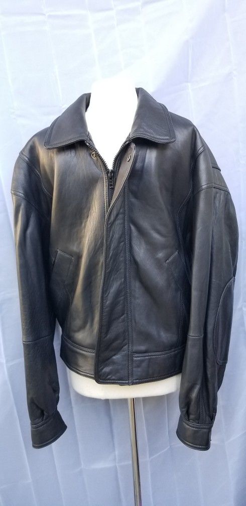 Marc By Andrew marc Leather Jacket Size Large