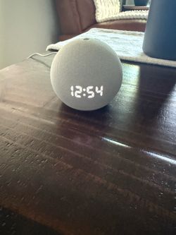 Amazon Echo Dot with Clock