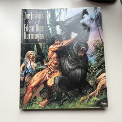 Joe Jusko's Art of Edgar Rice Burroughs 1st Printing W/ Signed Bookplate 1996 PB