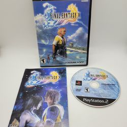 Final Fantasy X 10 Squaresoft Sony Playstation 2 PS2