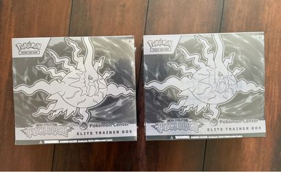 2x Pokémon TCG Mega Evolution Pokemon Center Pitch Black Elite Trainer Boxes
