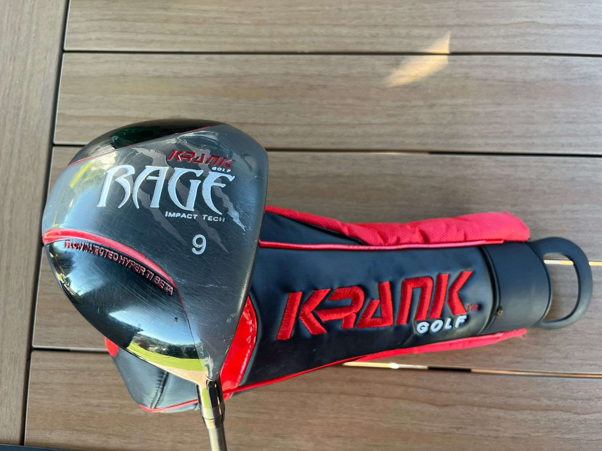 KRANK Rage Driver 9°/XX Stiff/48 1/2 Inch/Great Condition $150