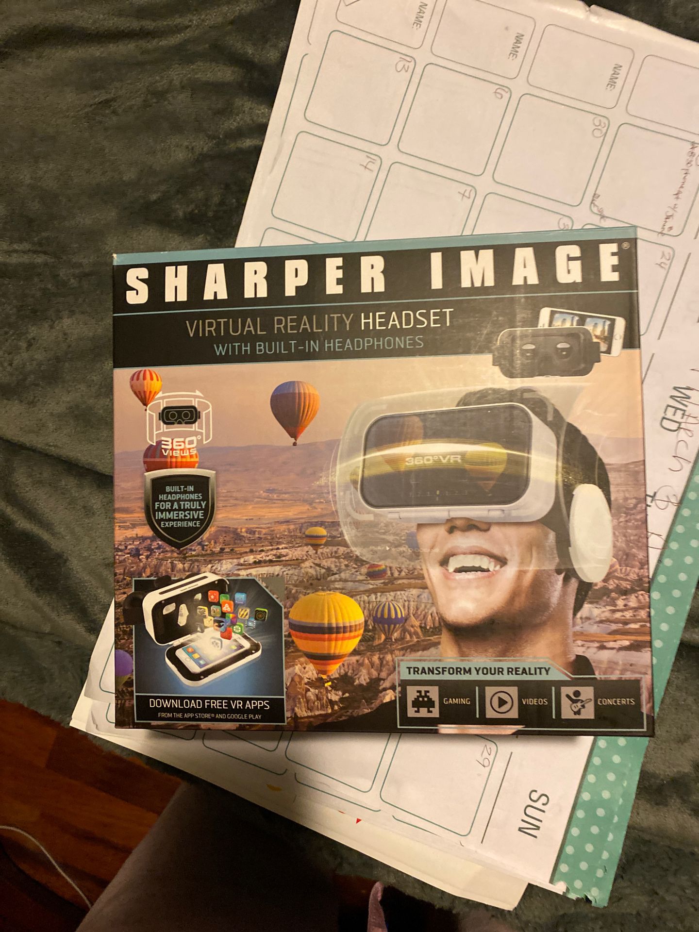 Sharper Image Virtual Reality headset
