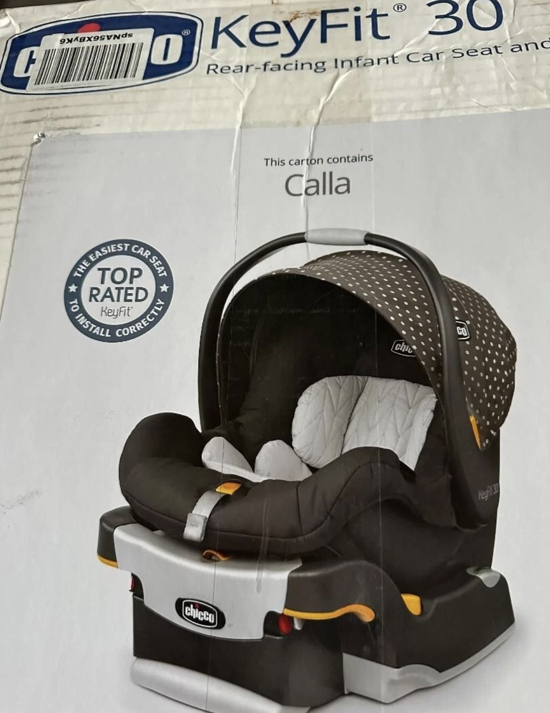 NEW Chicco KeyFit 30 Infant Car Seat Calla New, Open Box