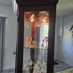 CURIO DISPLAY CABINET