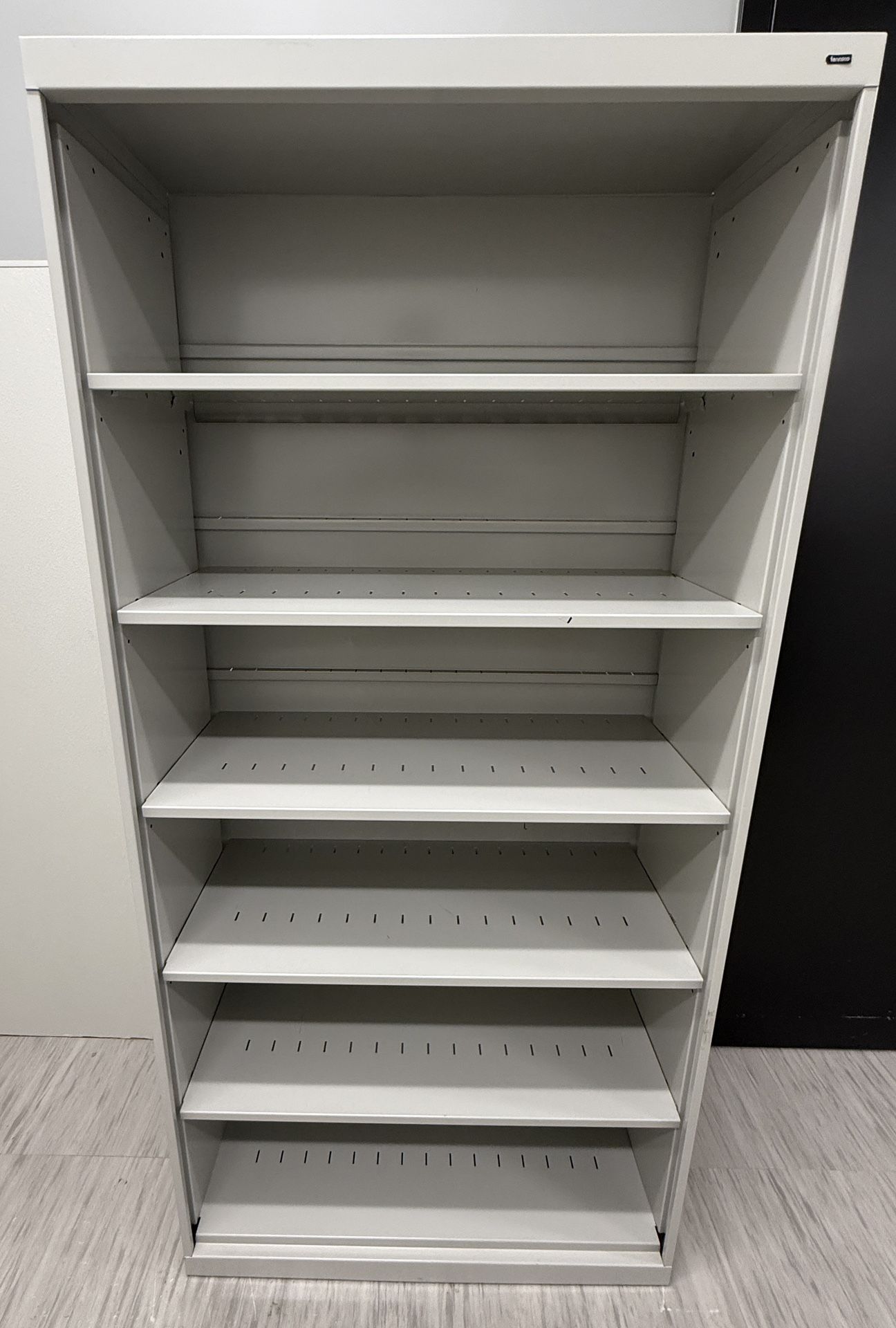 TENNSCO Gray Steel Bookcase