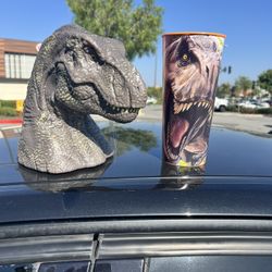 Jurassic Park Rebirth Popcorn Bucket And Cup