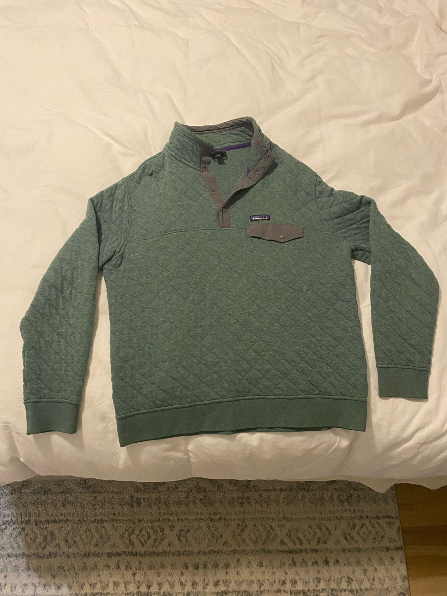 Patagonia Organic Cotton Quilt Snap T Pullover
