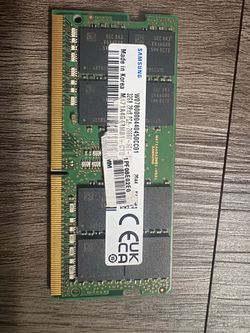 32GB DDR4 laptop ram for gaming and video editing etc