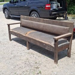 Vintage Extra Long Bench
