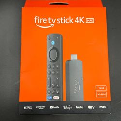 Amazon Fire TV Stick 4K Max 2nd Gen 16GB, Wi-Fi 6E Newest Model 2023 NEW