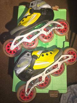 Bont Jet Inline Speed Skates Fluoro