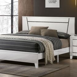 Cal King Bed Frame With Mattress 