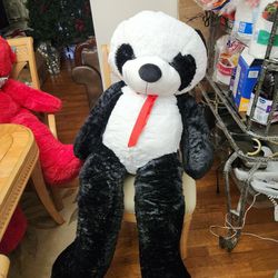  5 Foot And Over Valentines Stuffed Animal Teddy Bear. Obo