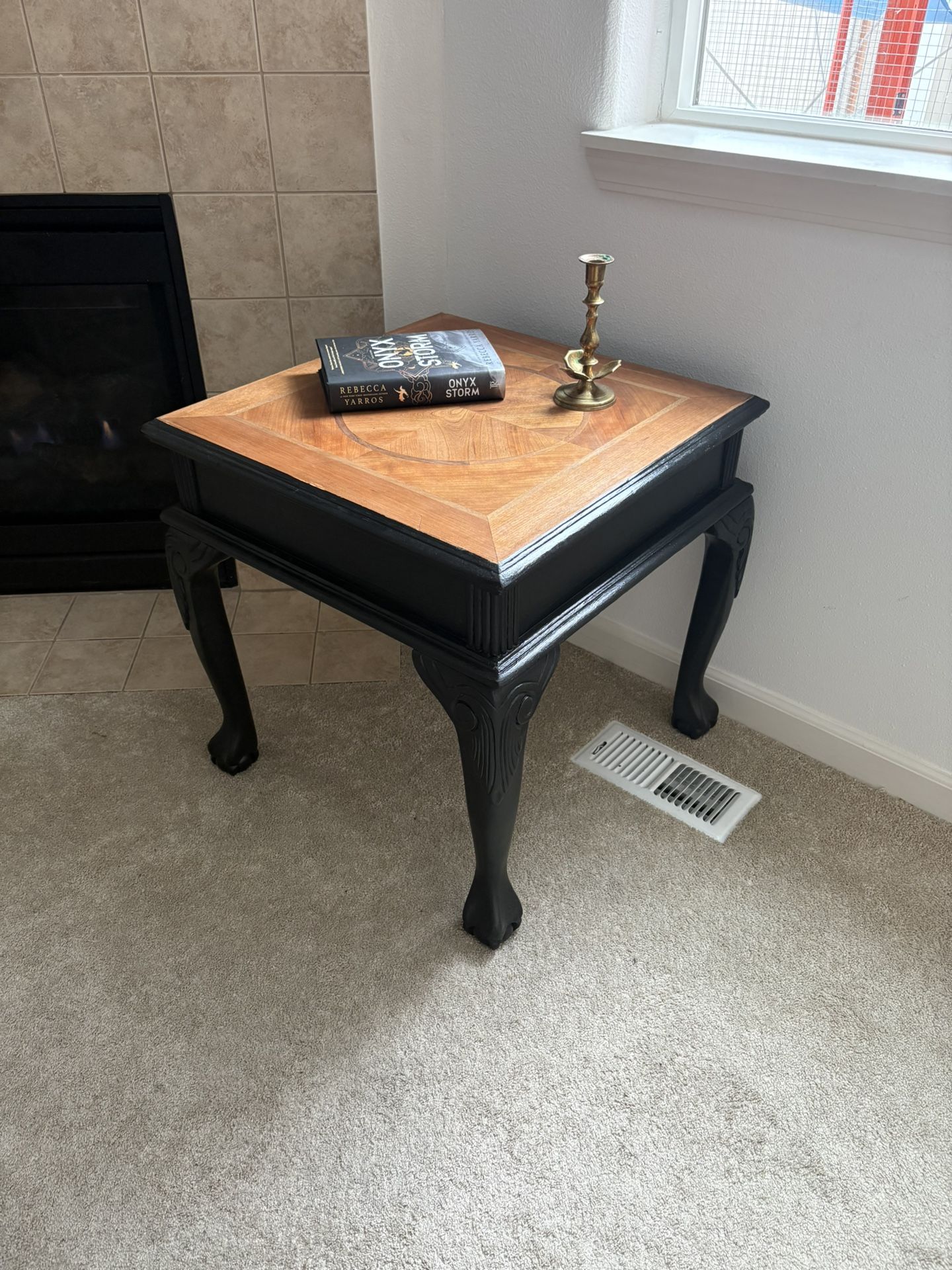 Wood Side Table