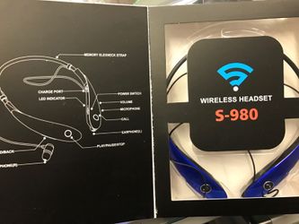 S-980 Bluetooth Wireless Headset