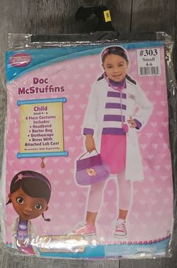 Halloween Doc McStuffins Small 4-6 $20