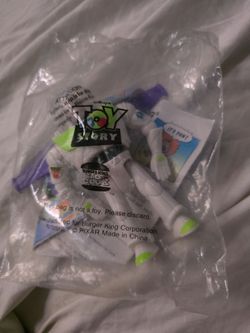 1995–1996 Burger King Kids Club promotional action figure of Buzz Lightyear