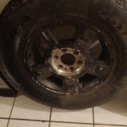 17 Inch Rims With Great Tires Six Lug And Very Cheap 