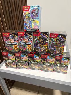 Booster bundles! Pitch black, chaos rising, perfect order & journey together