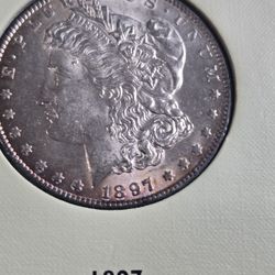 1897 Morgan Dollar 