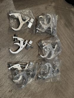 QWORK Truss Clamp, Stage Lights Clamp, 10 Pack 1.57-2.36 Inch Pro Truss Clamps, 330lb Lighting Clamps