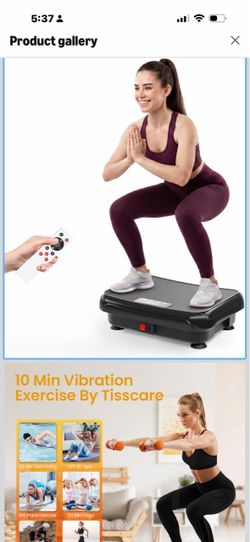 Tisscare Vibration Plate Exercise Machine
