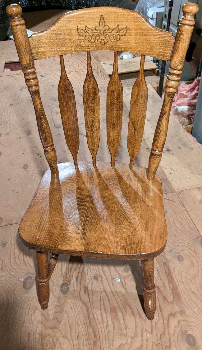 Solid Oak Dining Room Set