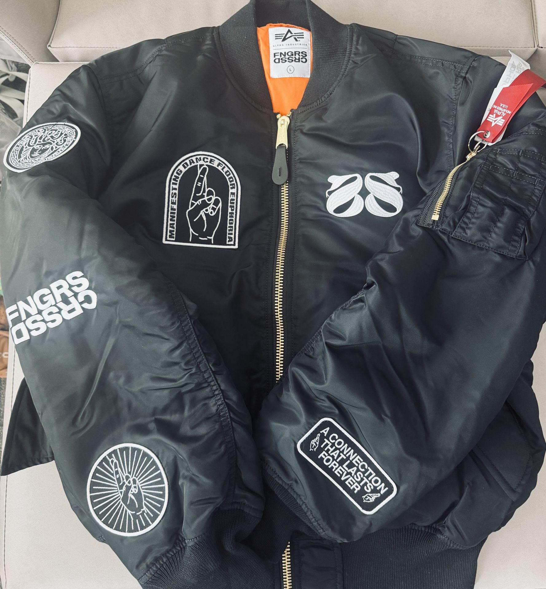 Crssd x Alpha Bravo Bomber Jacket