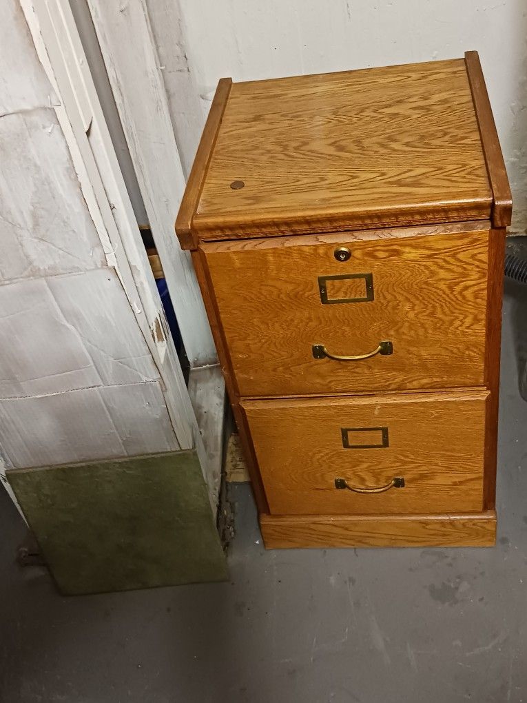 Wood Cabinet For Filing