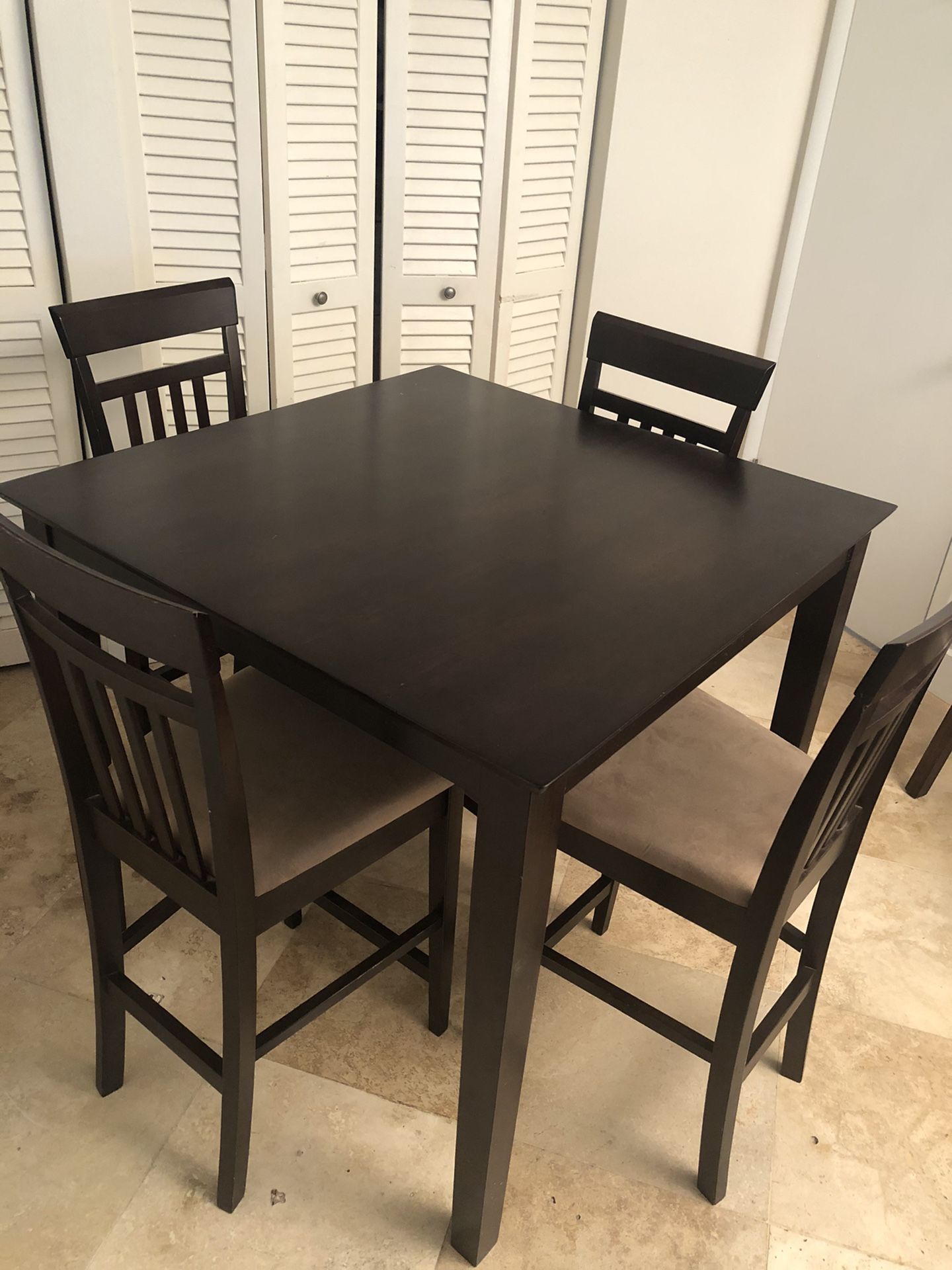 Wooden Dining Table 5 pieces
